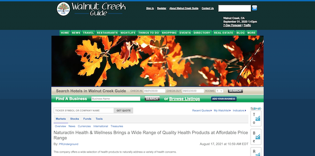 Wallnut Greek Naturactin Health and Wellness